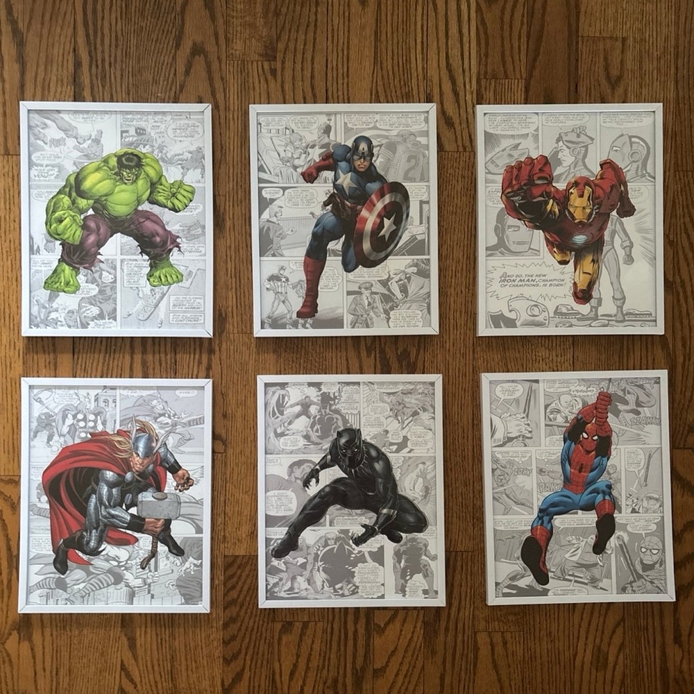 Marvel Avengers Framed Prints